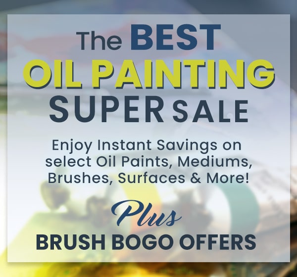 ENDS TONIGHT! 🎨 Everything Oil Painting Sale + Brush BOGO - Jerry's  Artarama