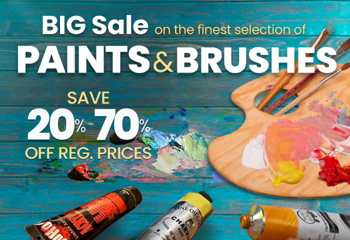Jerry's Top Selling Paints & Brushes Super Sale