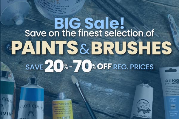 Jerry's Top Selling Paints & Brushes Super Sale