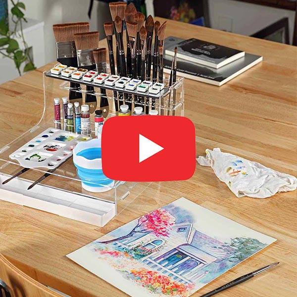 Mezzo® Watercolor Studio Painting Station