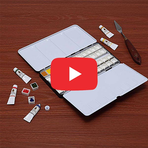 New York Central® Watercolor Palettes and Pans
