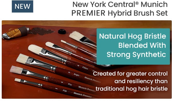 New York Central Munich Premier Brushes Value Set of 12