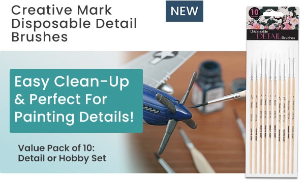 Creative Mark Disposable Detail Brushes