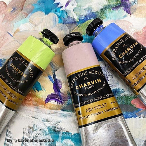 Charvin Extra-Fine Artists’ Acrylic Paints