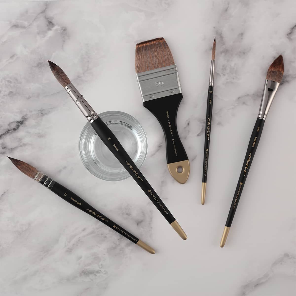 New York Central Oasis Synthetic Premium Brushes