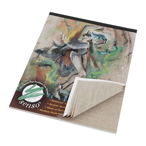 Senso Clear Primed Linen Canvas Pads