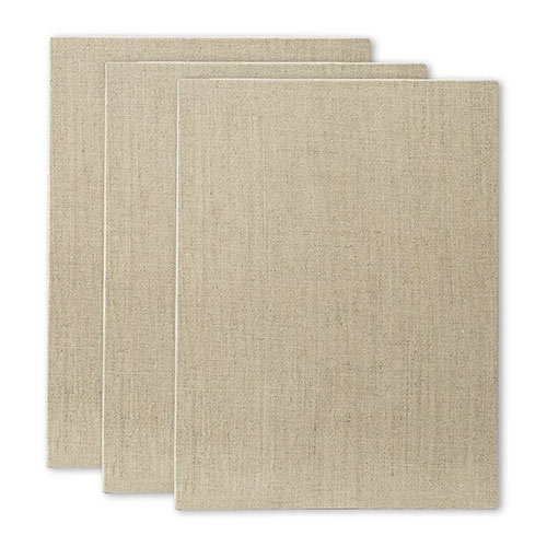 Senso Clear Primed Linen Panel Packs of 3