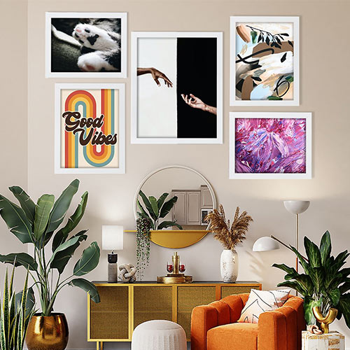Gotham White Deep Gallery Frames
