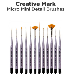 Shop Creative Mark micro mini detail brushes