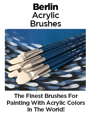 shop Berlin Synthetic Long Handle Acrylic Brushes