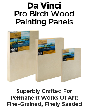 shop Da Vinci Pro Birch Wood Painting Panels