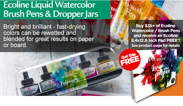Shop For Ecoline Liquid Watercolors