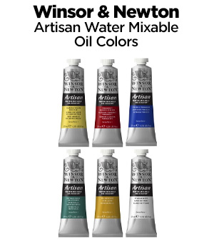 Shop Winsor water mixable oil colors