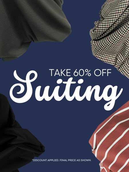 60% OFF SUITING