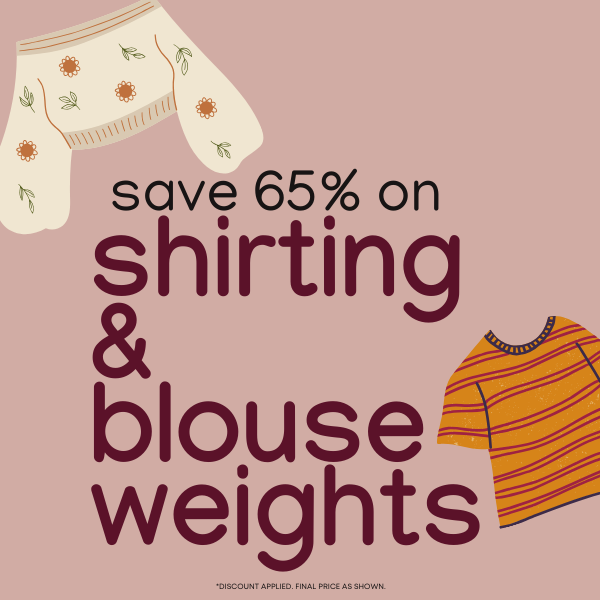 65% OFF SHIRTING