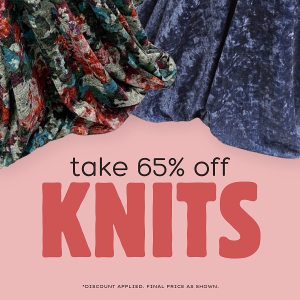65% OFF KNITS