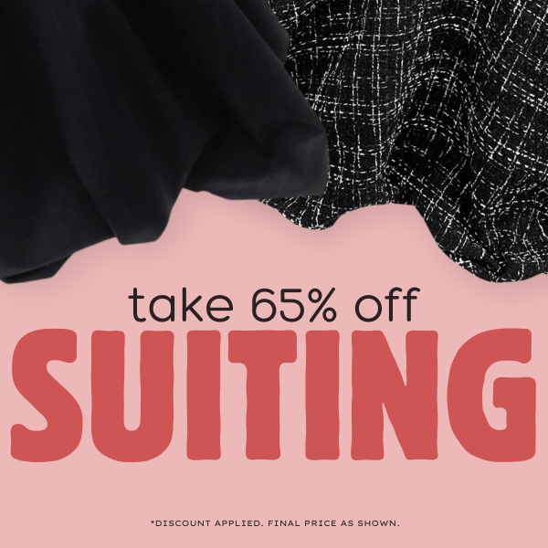 65% OFF SUITING