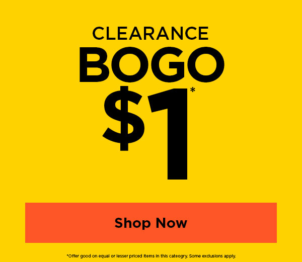 bogo $1 clearance