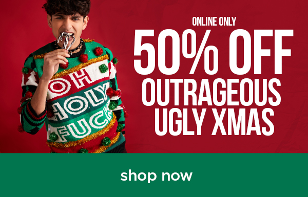 shop outrageous Xmas