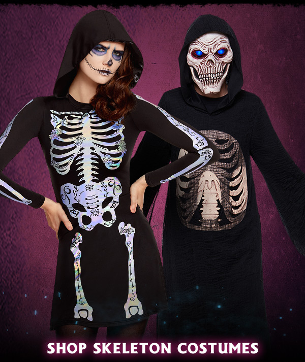shop skeleton costumes