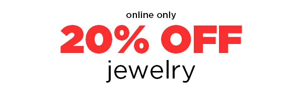 20% off jewelry