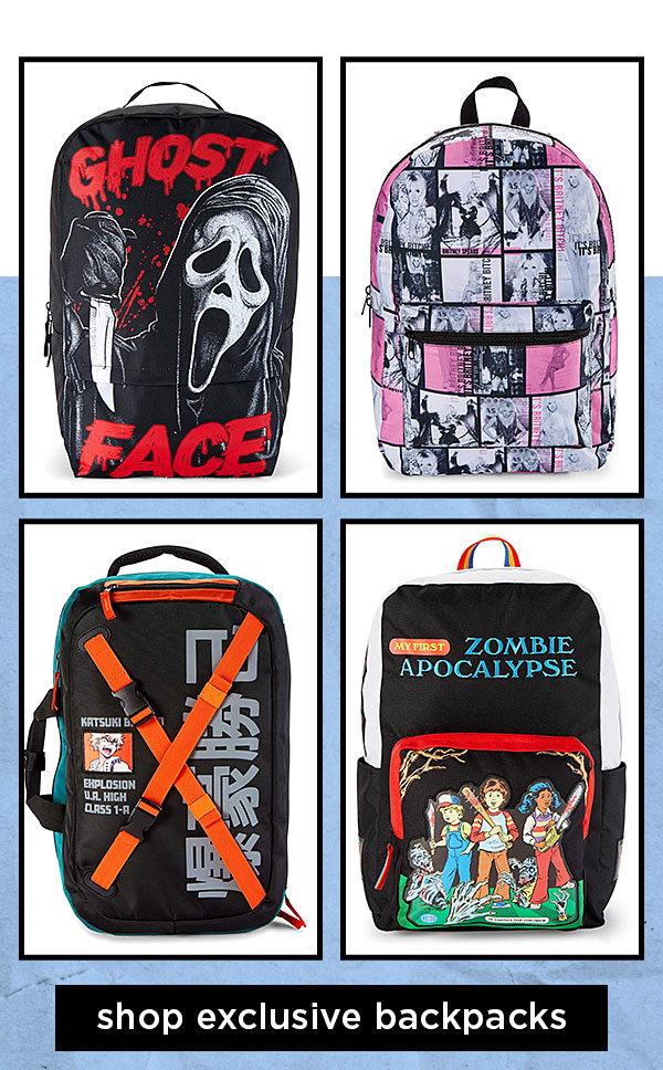 Shop Exclusive Backpacks