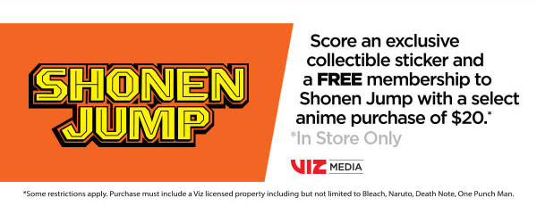 score a free membership to Shonen Jump
