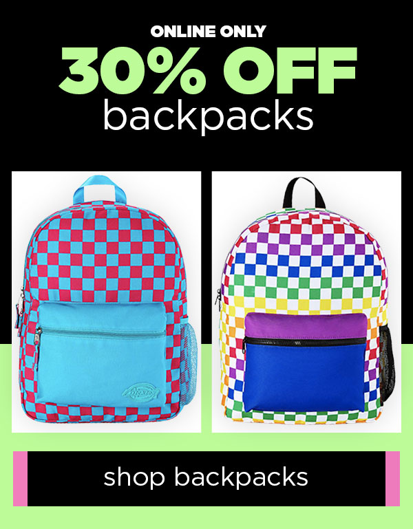 shop backpacks