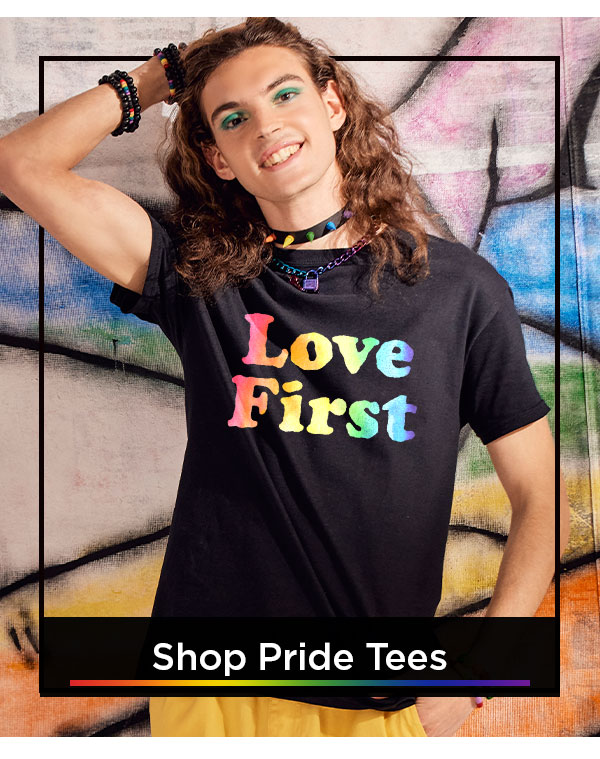 shop Pride tees