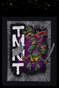 TMNT Retro Surf T Shirt - Teenage Mutant Ninja Turtles - Spencer's