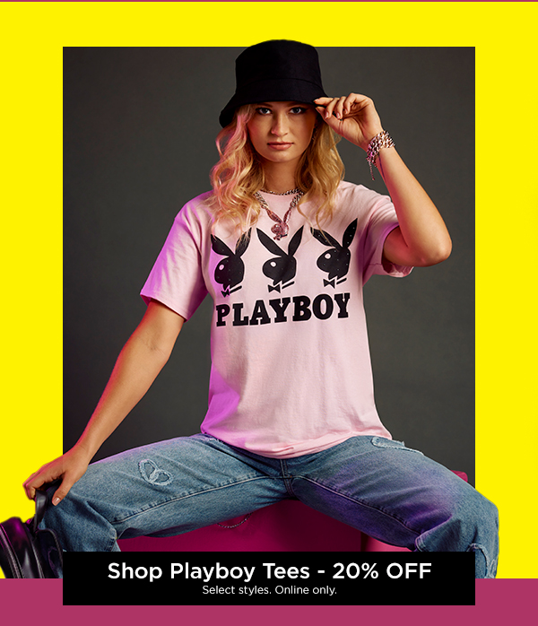 20% Off Playboy Tees