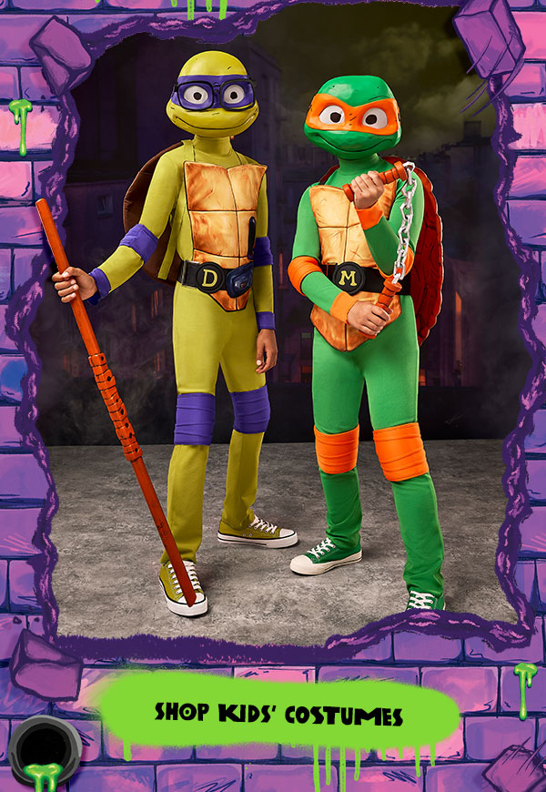 teenage mutant ninja turtles movie costumes