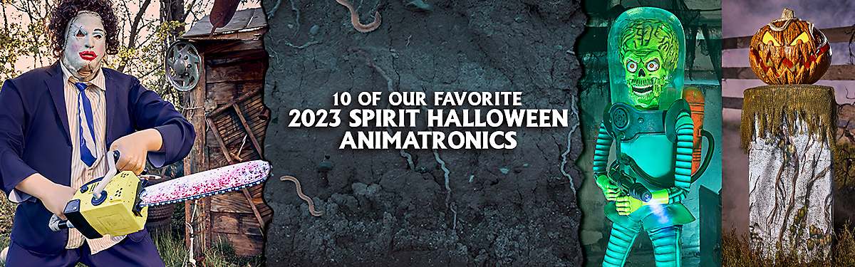 10 of Our Favorite 2023 Spirit Halloween Animatronics