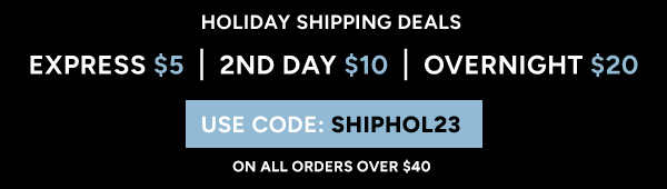 Holiday Shipping Deals