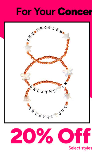 Multi-Pack Breathe Out Problem Best Friend Bracelets - 3 Pack