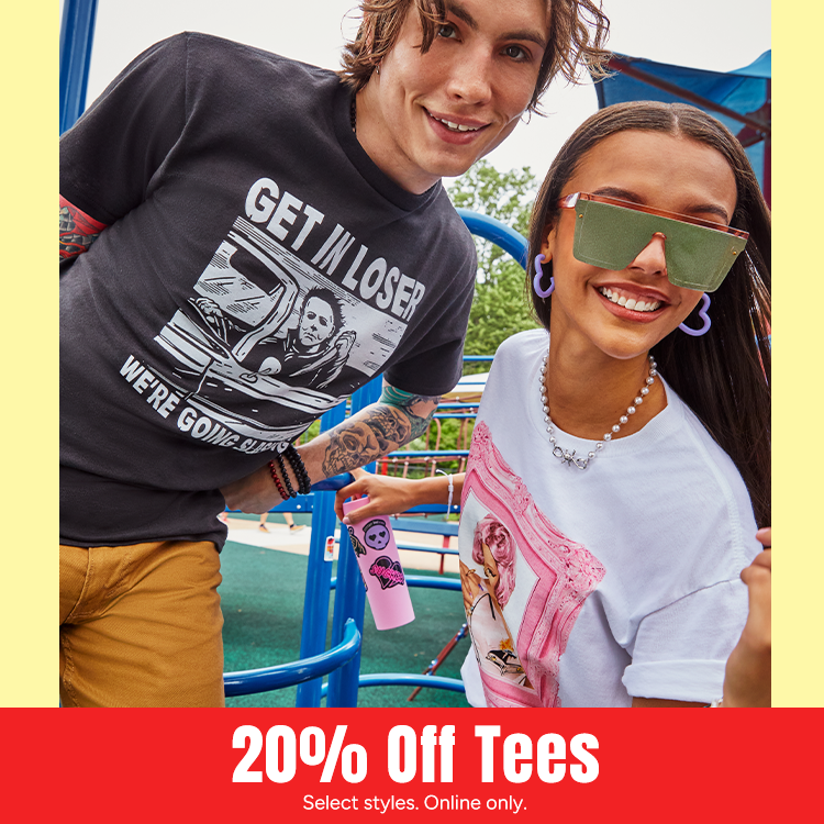 20% OFF Shop Tees