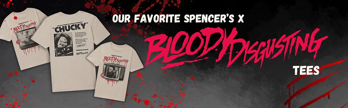 Our Favorite Spencer’s x Bloody Disgusting Tees