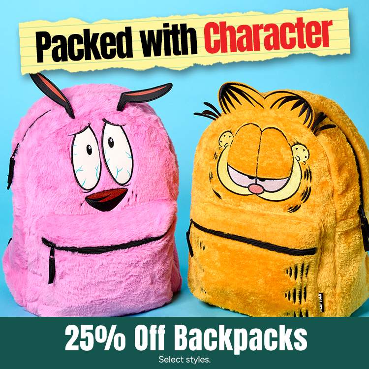 25% Off Backpacks