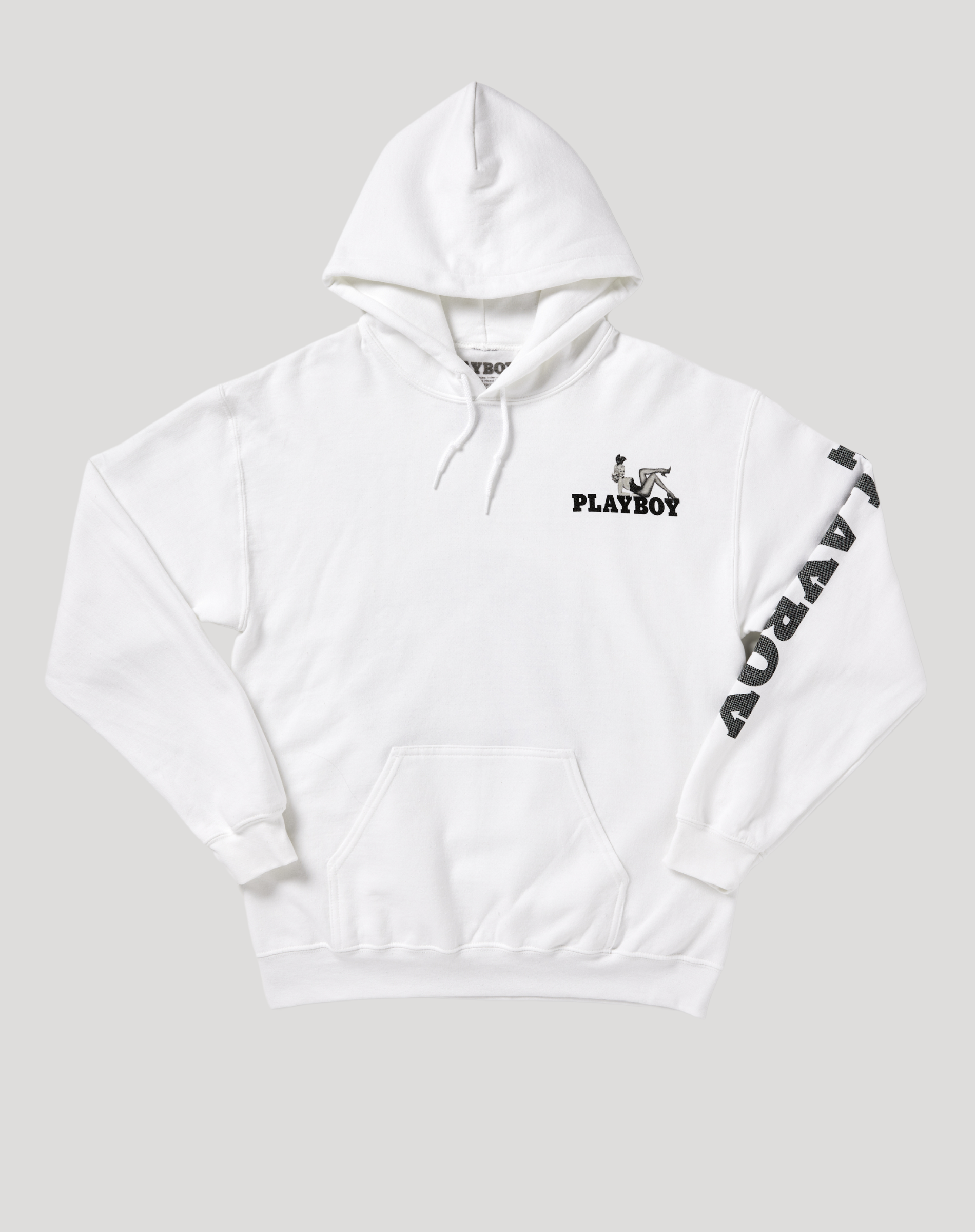 White Playboy Pleasure Hoodie - Playboy