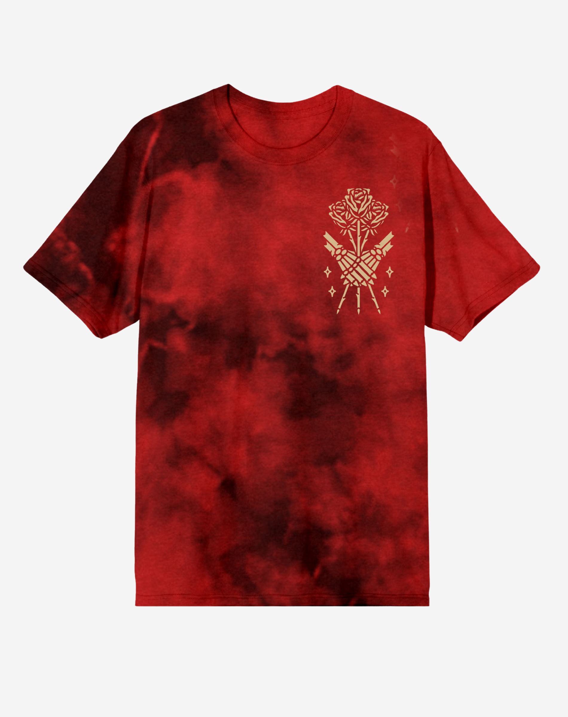 Tie-Dye Red Bad Omens T Shirt