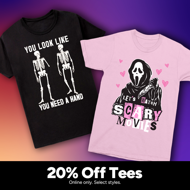 20% Off Tees