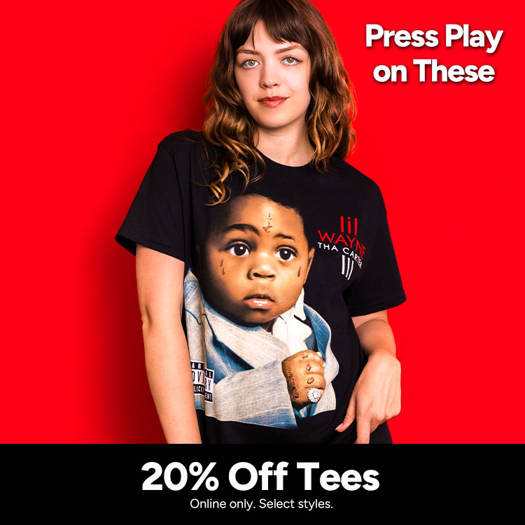 20% Off Tees