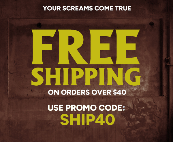 FREE SHIPPING on orders over $40