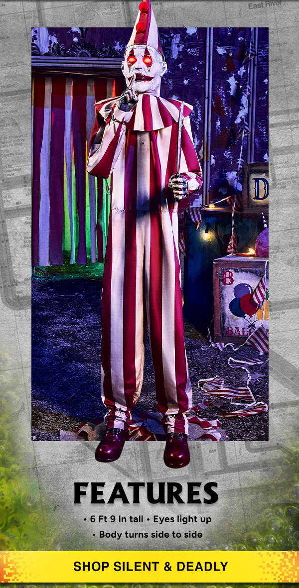 Shop Silent and Deadly Clown