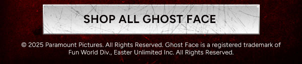 Shop All Ghost Face