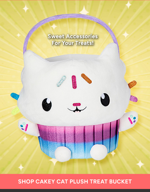 Shop Cakey Cat Plush Treat Bucket