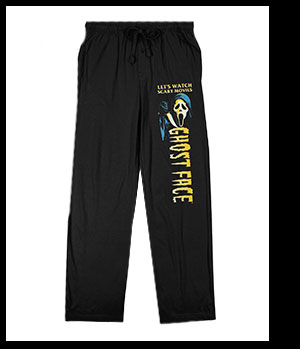 Ghost Face Let's Watch Scary Movies Lounge Pants