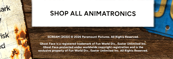 Shop All Animatronics