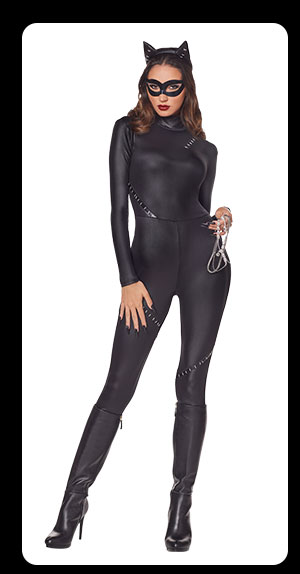 Adult Catwoman Catsuit Costume - DC Villains