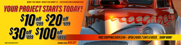 Save $10 Off $299, $20 Off $699, $30 Off $899, $100 Off $1,899 Orders - Promo Code: BUILDIT